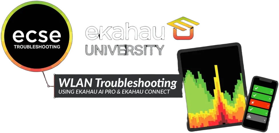 Ekahau, ECSE Troubleshooting Training und Zertifizierung - 4 Tage - 1 Teilnehmer, Online Training Ekahau, ECSE Troubleshooting Training und Zertifizierung - 4 Tage - 1 Teilnehmer, Online Training