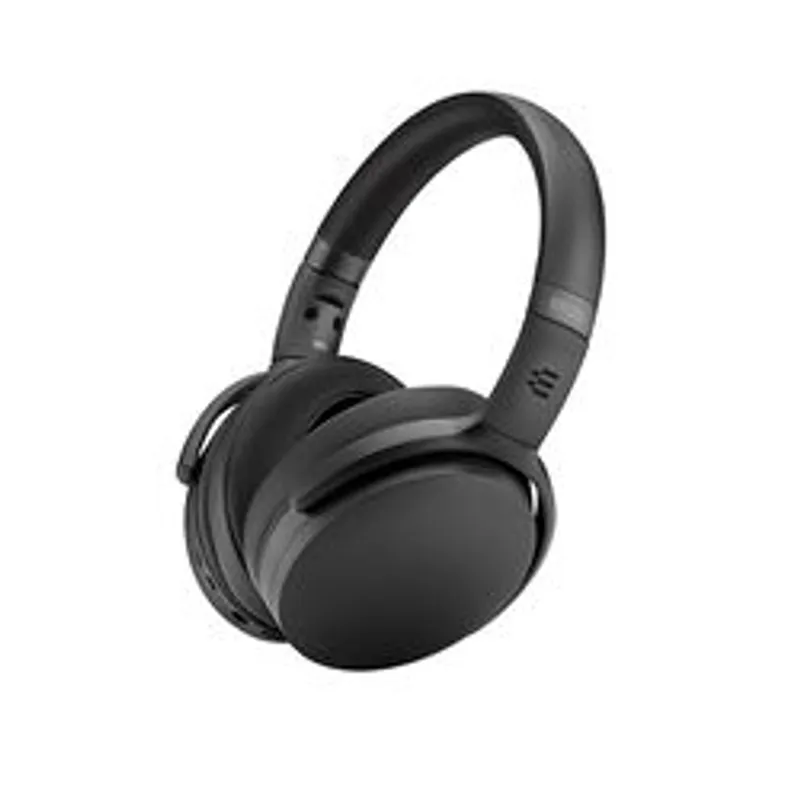 Cuffie over-ear EPOS ADAPT 361 Double Sided nere con microfono a braccio regolabile, vista laterale destra e sinistra con