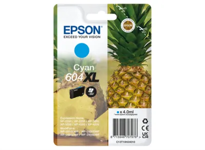 Patrone Epson 604 cyan XL                              T10H2