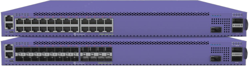 ExtremeSwitching X590, leistungsstarker 24-Port 10Gb Aggregations Switch