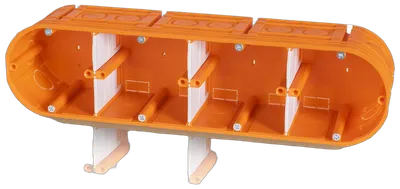 f-tronic UP Gerätedose massiv, 4-fach, t=63mm , UP40