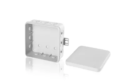f-tronic FR Abzweigkasten IP54, 85x85x40mm, grau, E113