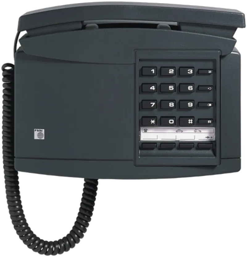 FMN B122plus Analog Wandtelefon Schwarz
