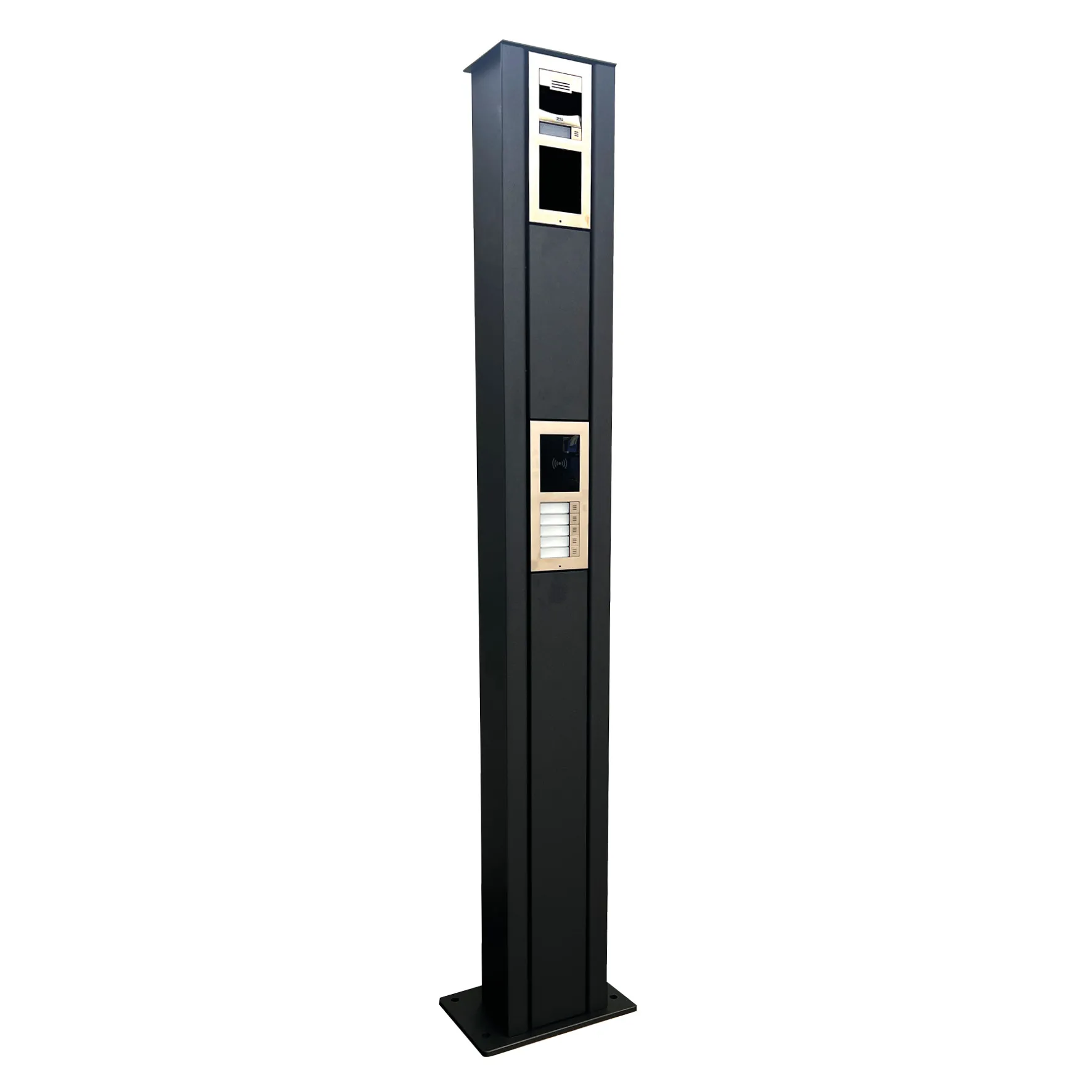 2N Zubehör • G&G • Stele • IP Verso • Edelstahl • VA • PKW+LKW Bedienhöhe