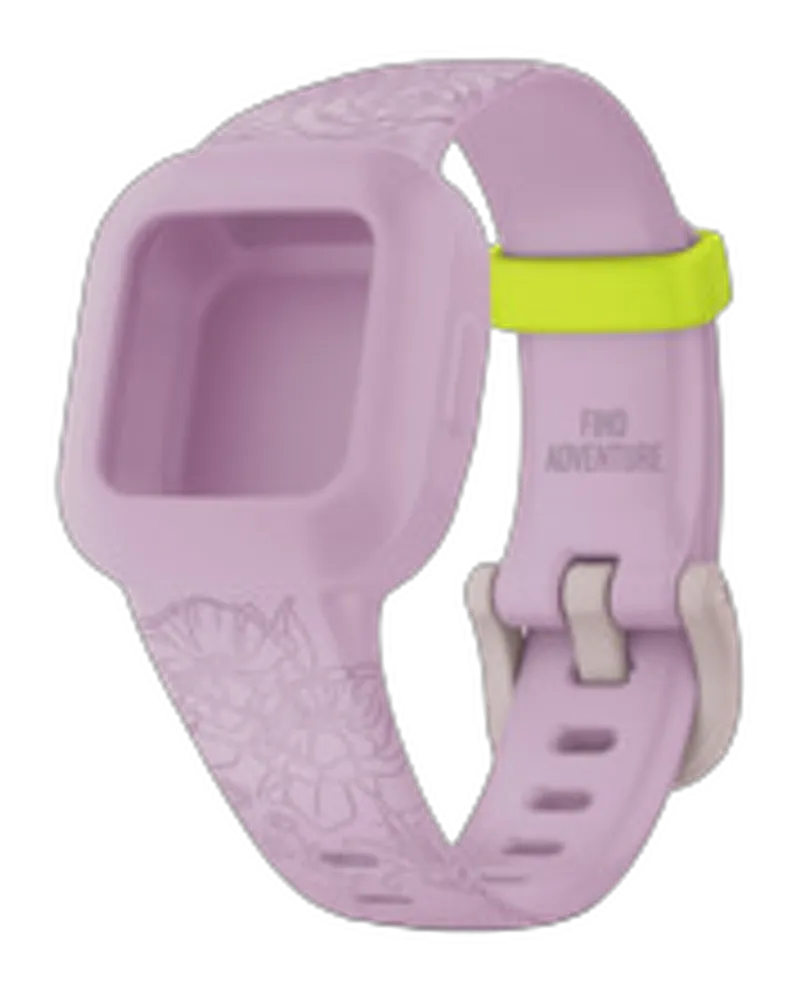 Garmin vivofit jr3 Ersatzarmband Lila Armband mit Blumenmotiv