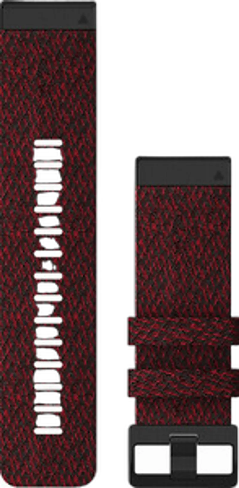 Garmin Ersatzarmband QuickFit 26mm Nylon Rot/Schiefergrau