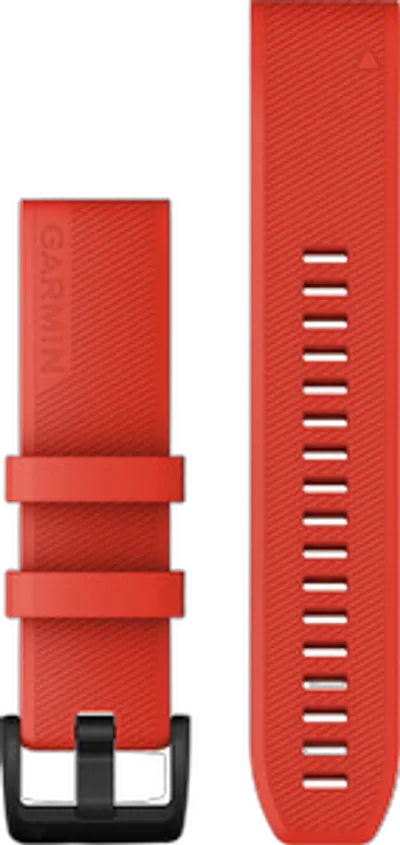 Garmin Ersatzarmband QuickFit 22mm, Silikon Rot
