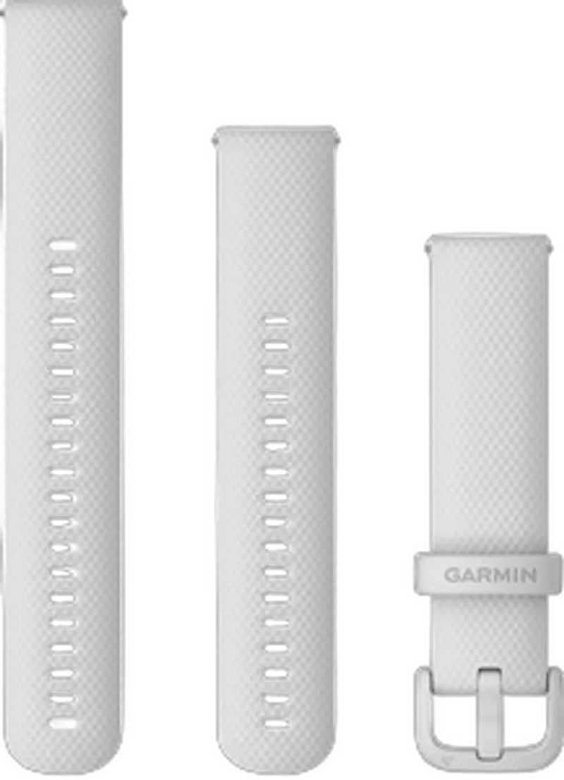 Garmin Schnellwechsel-Armbänder Silikon, weiss