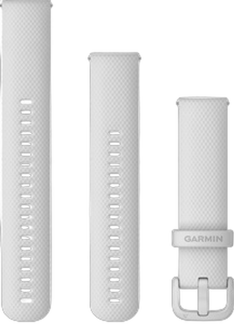 Garmin Schnellwechsel-Armbänder Silikon, weiss