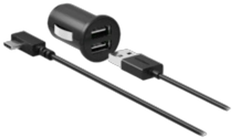 Garmin Kfz-Anschlusskabel Zigarettenanzünder auf 2x USB-A+C 4m