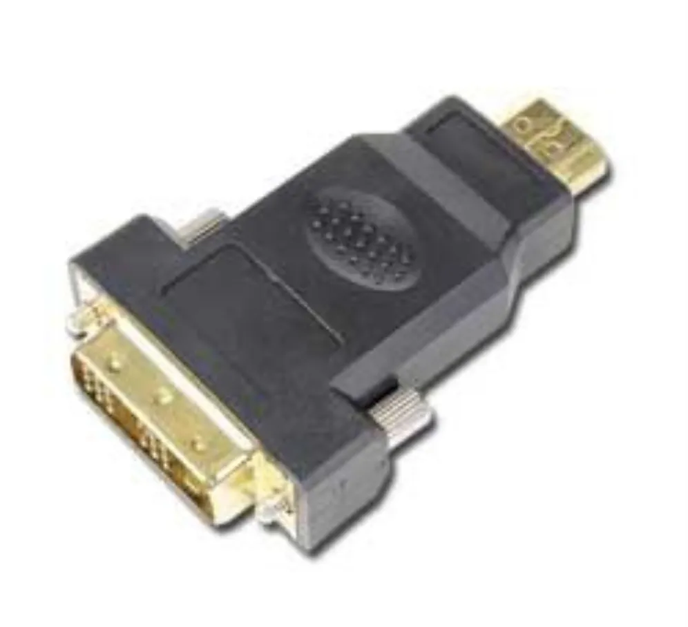 Adaptador Gembird DVI-D macho a HDMI macho para conexión de vídeo entre dispositivos con puertos distintos Adaptador Gembird DVI-D macho a HDMI macho para conexión de vídeo entre dispositivos con puertos distintos