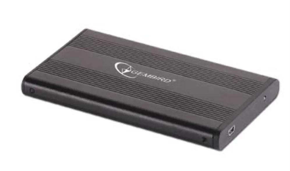 gembird Gehäuse USB2.0 für 2.5"SATA HDDs - mini-USB 5pin