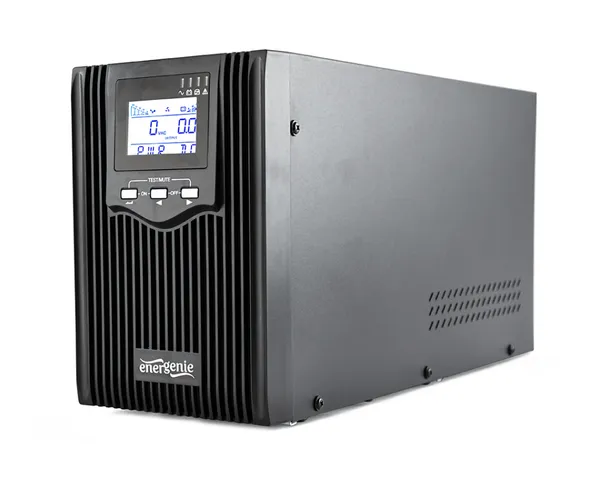 gembird USV mit LED Anzeige, AVR, 2000 VA, Sinussignal    sw