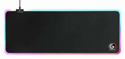 gembird Gaming-Mauspad mit LED-Lichteffekt, groß
