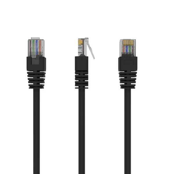 gembird CAT5e UTP-Patchkabel, schwarz, 5 m