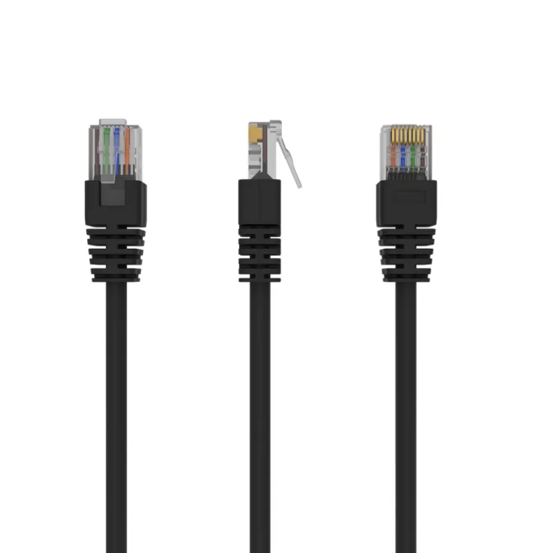 gembird CAT5e UTP-Patchkabel, schwarz, 5 m