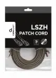gembird CAT6A Patchkabel (LSZH), 10m, schw.