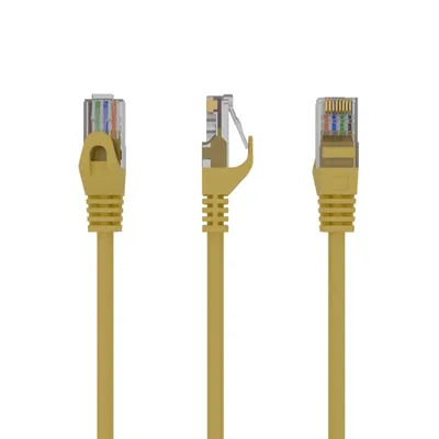 gembird UTP Cat6 Patchkabel, 2m, gelb