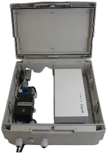 Gigaset PRO Outdoor Gehäuse für DECT Basis N670/N720/N870 POE Version inkl. Mastadapter