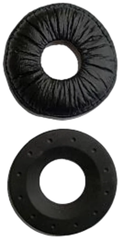 Big Earcushion set for GN 2100 and GN 9120, 1 big Earplate and 1 big Earcushion, leather
