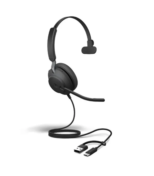 Jabra Headset Evolve2 40 SE USB-C/A MS Mono
