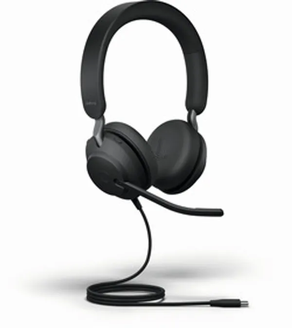 Jabra Headset Evolve2 40 SE USB-C UC Stereo schnurgebunden