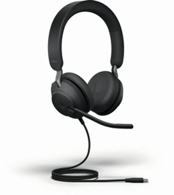 Jabra Headset Evolve2 40 SE USB-C MS Stereo schnurgebunden