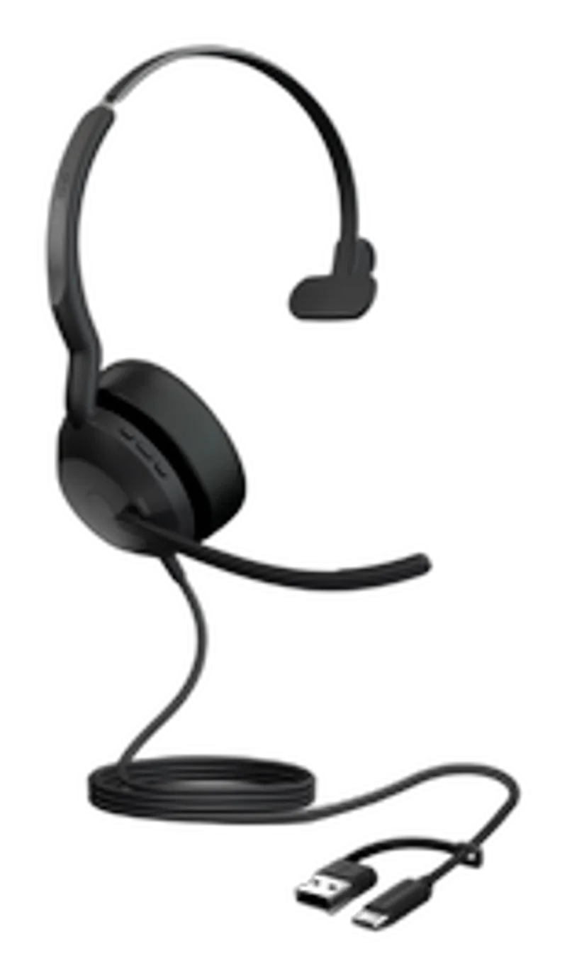 Jabra Evolve2 50 USB C/A, UC Mono, w/o