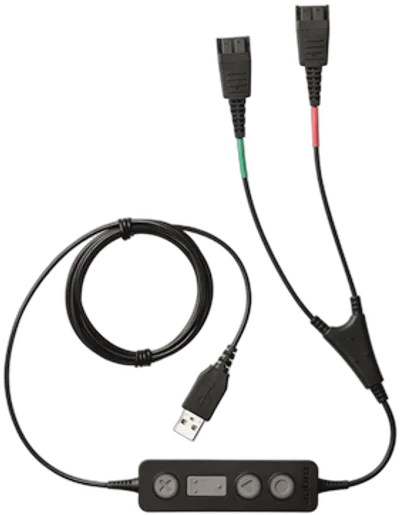 Jabra zub. Link 265 Supervisor Kabel - USB auf 2 x QD