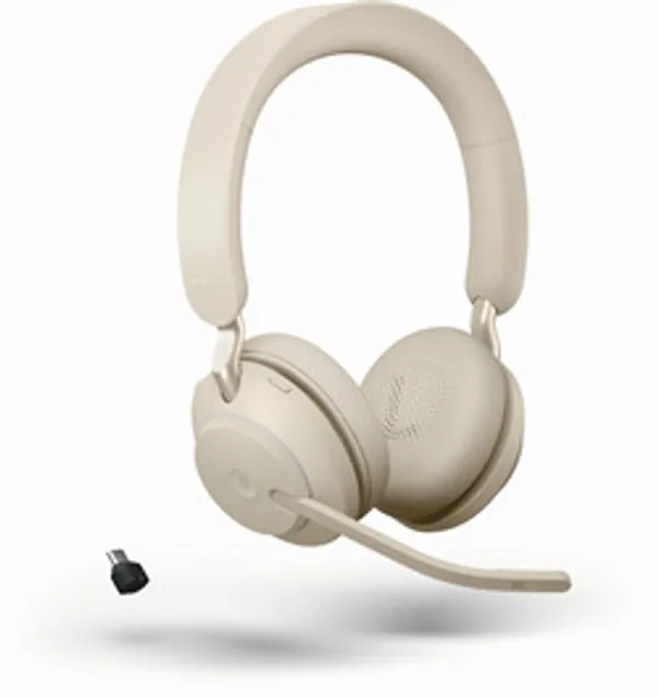 Jabra Evolve2 65, Link380c MS Stereo Beige