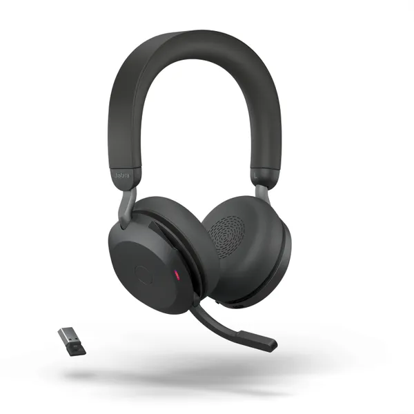 Jabra Headset Evolve2 75 UC Duo, inkl. Link 380a