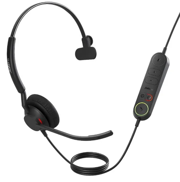 Jabra Engage 40 Inline Link, Mono, USB-C/A UC