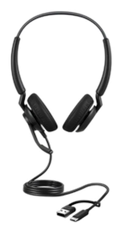 Jabra Engage 40 Inline Link, Stereo, USB-C/A, MS Jabra Engage 40 Inline Link, Stereo, USB-C/A, MS