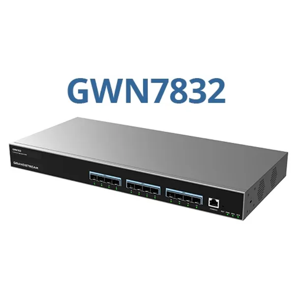 Grandstream GWN7832, 12x 10-Gigabit-SFP+-Ports, Layer-3-Aggregations-Switches