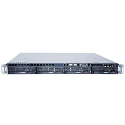 Hanwha Vision Server • 1U-4BAY-SERVER-24TB-RAW • RAID5 • (16TB)