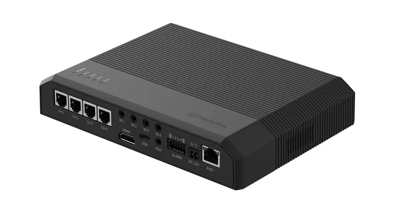 Hanwha Vision Netzwerkkamera • Panorama • P Series • PNM-C20000QB • 4x5MP • AI
