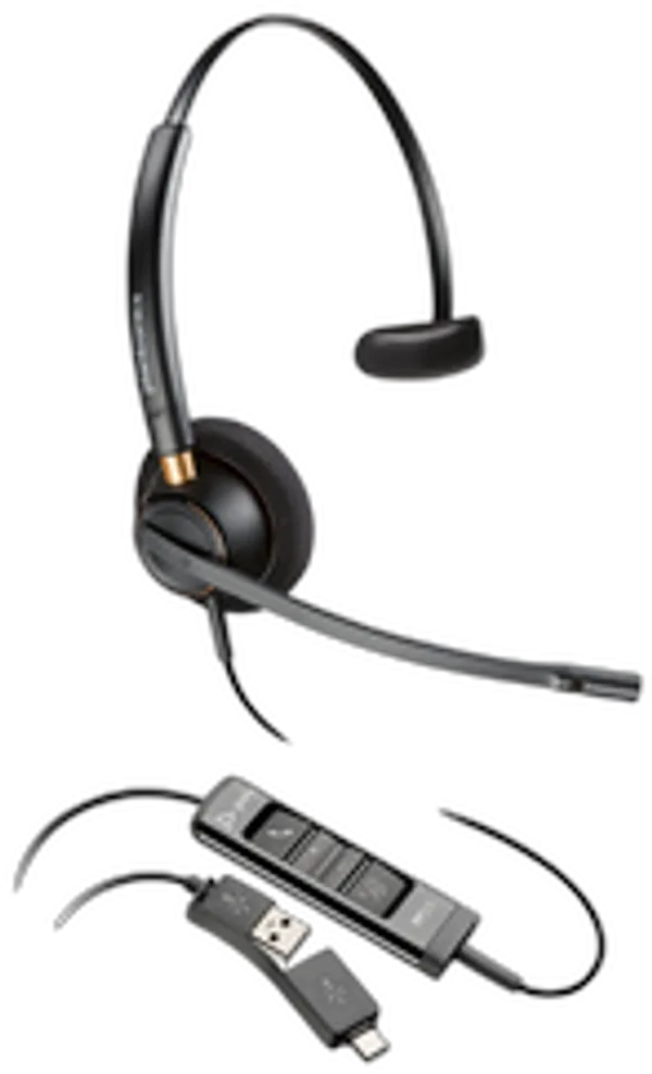 Poly EncorePro 515         Mono              USB-C/A