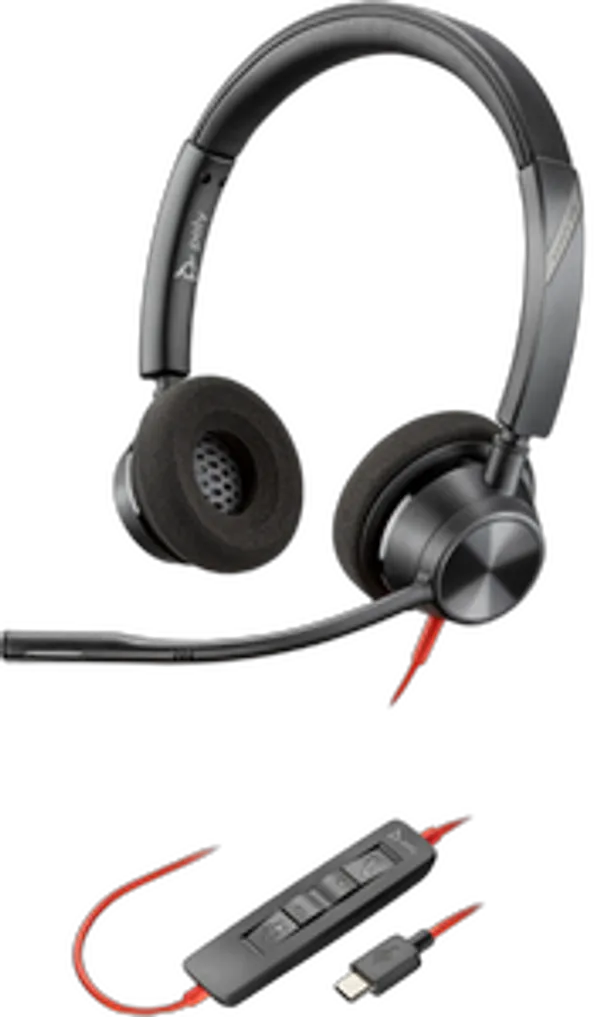 Poly Blackwire 3320 Stereo USB-C/A
