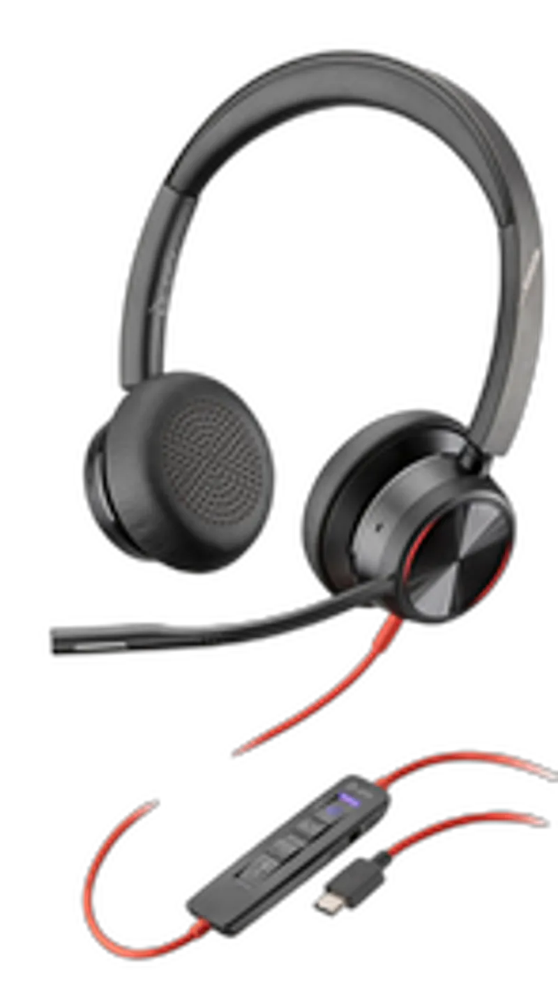 Poly Blackwire 8225        Stereo      Teams USB-C/A
