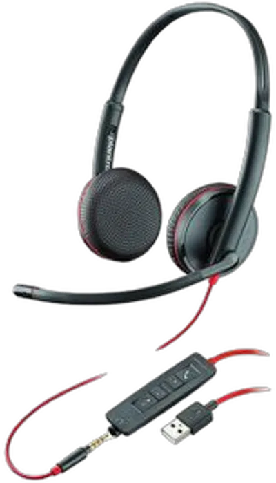 Poly Blackwire 3225 Stereo USB-C/A/3,5mm