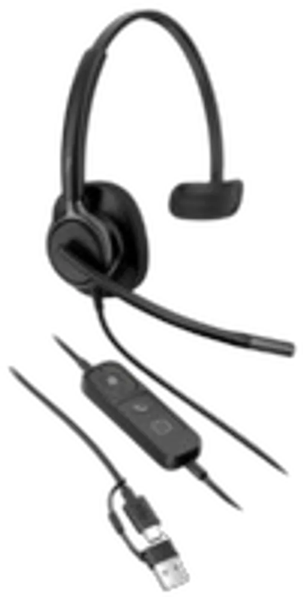 Poly Mission   415 Classic Mono        Teams USB-C/A bulk