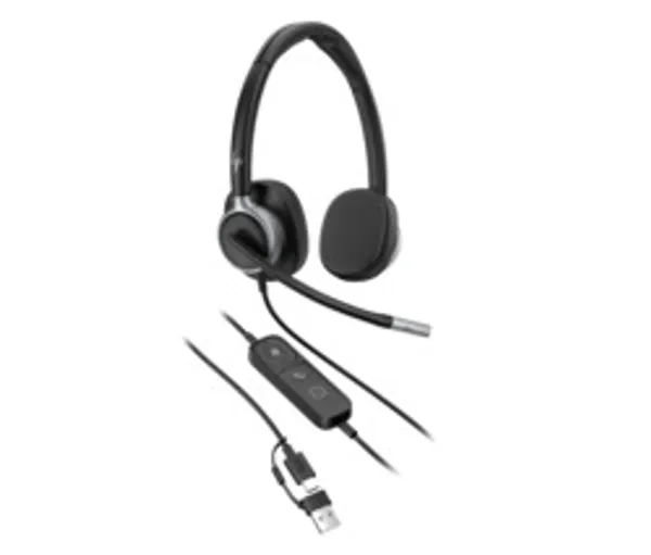 Poly Mission 625 Stereo Teams USB-C/A bulk