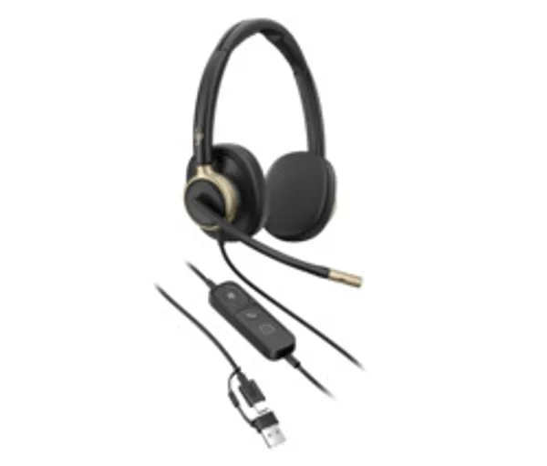 Poly Mission   825         Stereo      Teams USB-C/A