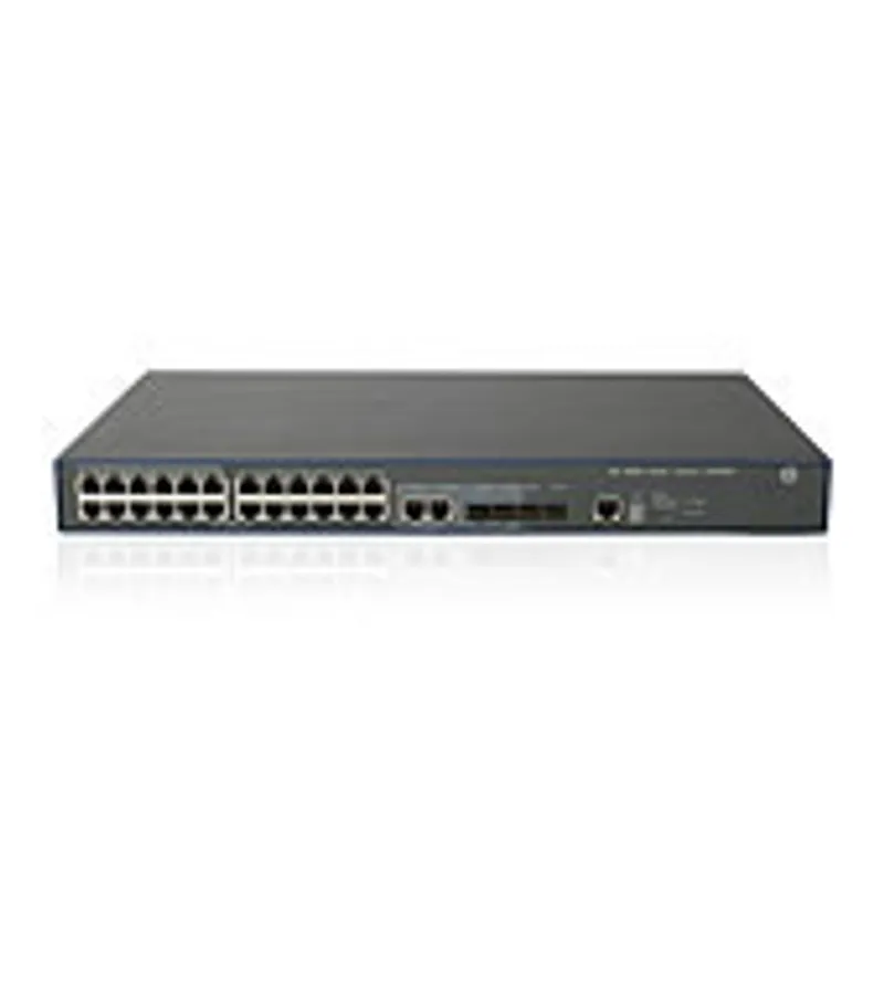 HP Switch  100Mbit, 24xTP, 1000Mbit, 2xSFP, 2xTP/SFP-Slot, 36