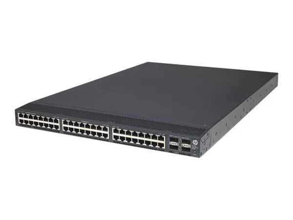 HP Switch 1-10Gbit, 48xTP, 4xQSFP+-Slot, 5900AF-48XGT-4QSFP+, *ohne Netzteil/Lüfter!*