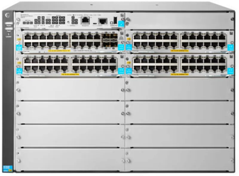 HPE ANW 5412R 92GT PoE+ and 4 port SFP+ v3 zl2 Switch