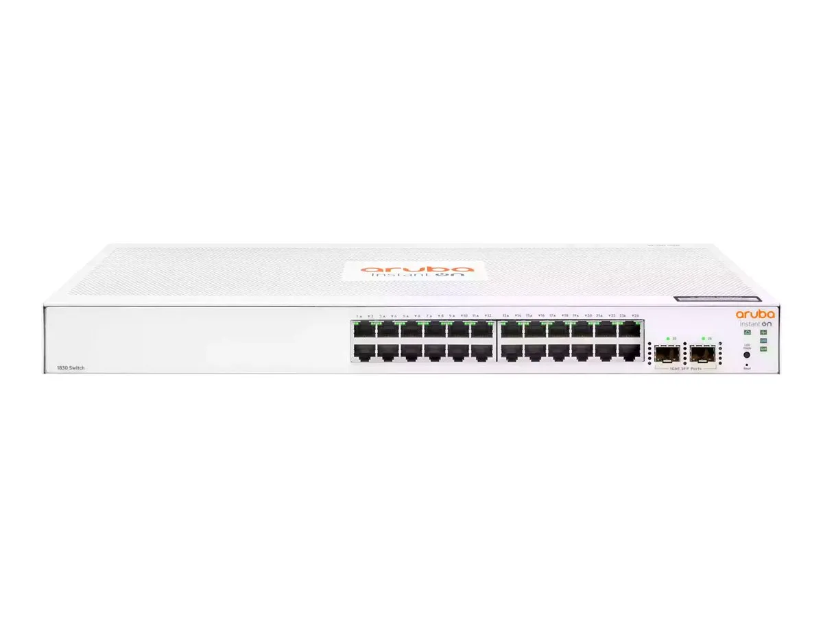 HPE ANW ION 1830 24p Gigabit 2p SFP Switch HPE ANW ION 1830 24p Gigabit 2p SFP Switch