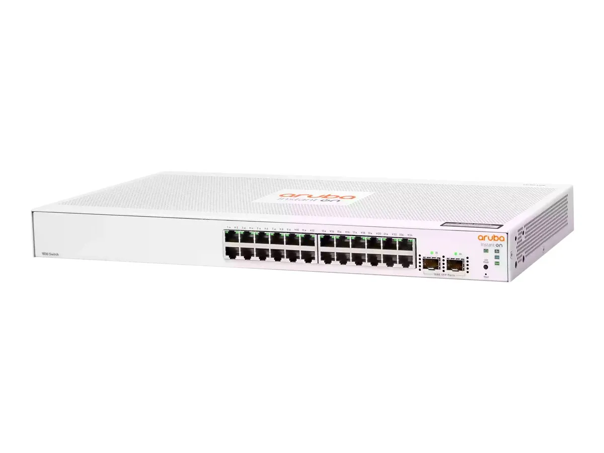 HPE ANW ION 1830 24p Gigabit 2p SFP Switch HPE ANW ION 1830 24p Gigabit 2p SFP Switch