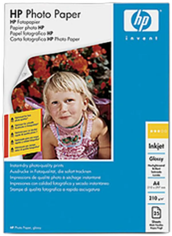 Fotopapier HP Advanced Glossy      A4 25 Stück  Q5456A