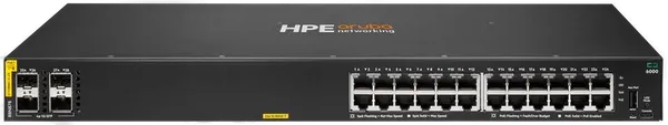 HPE ANW CX 6000 24p Gigabit Cl4 PoE 4p SFP 1G 370W Switch